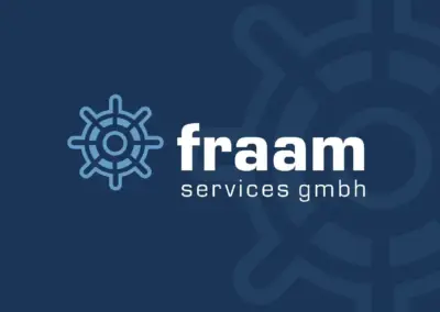 Logo-Design für frame services GmbH