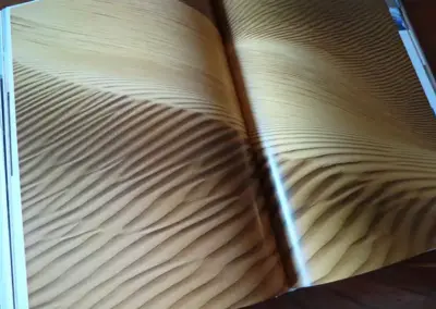 Editorial Design - Der Wüstenmaler - Sand Weite Stille